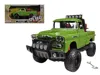 Motormax 1958 Chevrolet Apache Fleetside Pickup Truck Off Road Green 1-24 Diecast Model
