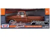 Motormax 1958 Gmc 100 Wideside Pickup Truck Brown Metallic "timeless Legends" Series 1/24 Diecast Model Car B