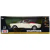 Motormax 1964 1-2 Ford Mustang Convertible With Interior James Bond 007 Goldfinger 1964 Movie James Bond Coll
