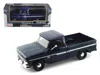 Motormax 1966 Chevrolet C10 Fleetside Pickup Truck Dark Blue 1/24 Diecast Car Model By