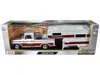 Motormax 1966 Chevrolet C10 Fleetside Pickup Truck Silver Metallic With Brown Sides With Camper Shell America