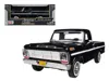 Motormax 1969 Ford F-100 Pickup Truck Black 1-24 Diecast Model