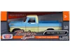 Motormax 1969 Ford F-100 Pickup Truck Light Blue And Cream "timeless Legends" Series 1/24 Diecast Model Car B In Multi