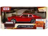 Motormax 1971 Mercury Comet Gt Red With Black Stripes "forgotten Classics" Series 1/24 Diecast Model Car By M