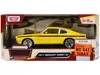 Motormax 1971 Mercury Comet Gt With Stripes Forgotten Classics Series 1-24 Scale Diecast Model Car Yellow & B In Yellow