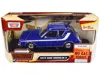 Motormax 1974 Amc Gremlin X Blue With White Stripes And Roof Rack "forgotten Classics" Series 1/24 Diecast Mo