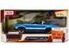 Motormax 1974 Chevrolet Vega Gt Blue Metallic With White Stripes "forgotten Classics" Series 1/24 Diecast Mod