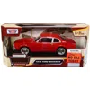 Motormax 1974 Ford Maverick Red Forgotten Classics Series 1-24 Diecast Model Car