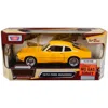 Motormax 1974 Ford Maverick Yellow Forgotten Classics 1-24 Diecast Model Car