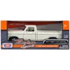 Motormax 1977 Ford F-150 Custom Pickup Truck Timeless Legends Series 1-24 Scale Diecast Model Car White