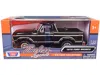 Motormax 1978 Ford Bronco Custom (open Top) Black "timeless Legends" Series 1/24 Diecast Model Car By Motorma