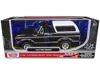 Motormax 1978 Ford Bronco Police Car Unmarked Black With White Top "law Enforcement And Public Service" Serie