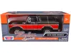 Motormax 1-24 Scale Diecast 1978 Ford Bronco Ranger Xlt With Spare Tire Timeless Legends Series Model Car Bla