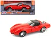 Motormax 1979 Chevrolet Corvette Red 1/24 Diecast Model Car By