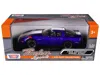 Motormax 1996 Chevrolet Corvette Grand Sport Blue Metallic With White Stripes "timeless Legends" Series 1/24