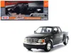 Motormax 2001 Ford F-150 Xlt Flareside Supercab Pickup Truck Black 1/24 Diecast Car Model By