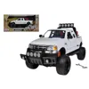Motormax 2001 Ford F-150 Xlt Flareside Supercab Pickup Truck Off Road White 1-24 Diecast Model