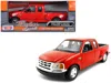 Motormax 2001 Ford F-150 Xlt Flareside Supercab Pickup Truck Red 1/24 Diecast Model Car By