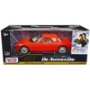 Motormax 2002 Ford Thunderbird Orange James Bond 007 Die Another Day 2002 Movie James Bond Collection Series 