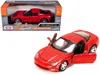 Motormax 1 By 24 2005 Chevrolet Corvette C6 Coupe Diecast Model Car - Red