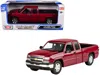Motormax 2006 Chevrolet Silverado 1500 Pickup Truck Red Metallic "die-cast Collection" Series 1/25 Diecast Mo In Red