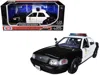 Motormax 2010 Ford Crown Victoria Lapd Los Angeles Police Department Car 1/24 Diecast Car Model By  In Black