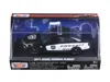 Motormax 2011 Dodge Charger Pursuit Police Car In Display Showcase 1/43 Diecast Model Car By