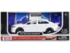 Motormax 2013 Ford Police Interceptor Unmarked White "custom Builder's Kit" Series 1/24 Diecast Model Car By