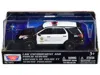 Motormax 2015 Ford Police Interceptor Utility Black And White "lapd (los Angeles Police Department)" 1/43 Die