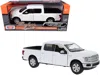 Motormax 2019 Ford F-150 Lariat Crew Cab Pickup Truck White 1/24-1/27 Diecast Model Car By  In White