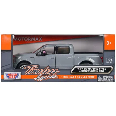 Motormax 2019 Ram 1500 Laramie Crew Cab Pickup Truck Gray Timeless Legends Series 1 By 27 Diecast Model Car