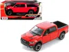 Motormax 2019 Dodge Ram 1500 Crew Cab Rebel Pickup Truck Red 1 By 24 Diecast Model Car