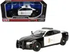 Motormax 2023 Dodge Charger Pursuit Police Car "lapd (los Angeles Police Department)" Black And White "law En In White