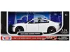 Motormax 2023 Dodge Charger Pursuit Police Car Plain White "law Enforcement And Public Service" Series 1/24 D