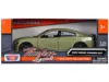 Motormax 2023 Dodge Charger Sxt Green Metallic "timeless Legends" Series 1/24 Diecast Model Car By