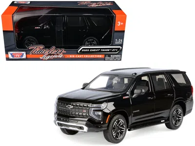 Motormax 2025 Chevrolet Tahoe Z71 Black "timeless Legends" Series 1/24 Diecast Model Car By