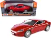 Motormax Aston Martin Db9 Coupe Red "timeless Legends" 1/24 Diecast Model Car By