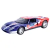 Motormax Ford Gt Concept #58 Blue And Red With White Stripes "gt Racing" Series 1/24 Diecast Model Car By Mot