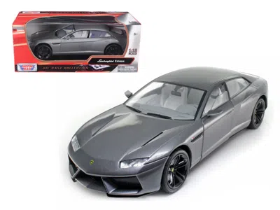 Motormax Lamborghini Estoque Gray 1/18 Diecast Model Car By