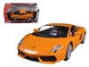 Motormax Lamborghini Gallardo Lp-560-4 Orange 1/24 Diecast Model Car By  In Orange