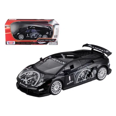 Motormax Lamborghini Gallardo Lp560-4 Super Trofeo Black 1-18 Diecast Model Car