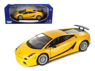 Motormax 1 By 18 Lamborghini Gallardo Superleggera Diecast Model Car, Orange