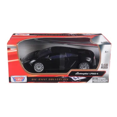 Motormax Lamborghini Lp 560-4 Black 1-18 Diecast Car Model