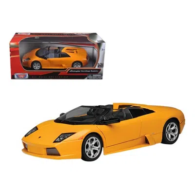 Motormax Lamborghini Murcielago Roadster Orange 1-24 Diecast Model Car