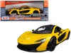 Motormax Mclaren P1 Yellow 1/24 Diecast Model Car By