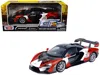 Motormax Mclaren Senna #22 Black With Red And White Graphics "gt Racing" Series 1/24 Diecast Model Car By Mot In Multi