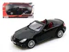 Motormax Mercedes Benz Slk55 Amg Convertible Black 1/24 Diecast Model Car By