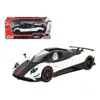 Motormax Pagani Zonda 5 Cinque White & Black 1-18 Diecast Car Model