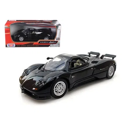 Motormax Pagani Zonda C12 Black 1-24 Diecast Car Model