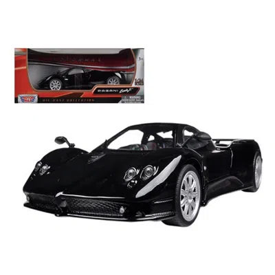 Motormax Pagani Zonda F Black 1-24 Diecast Car Model